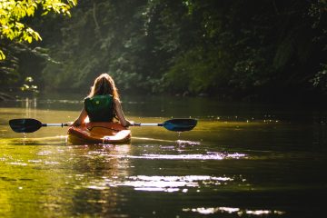 canoé sur riviere